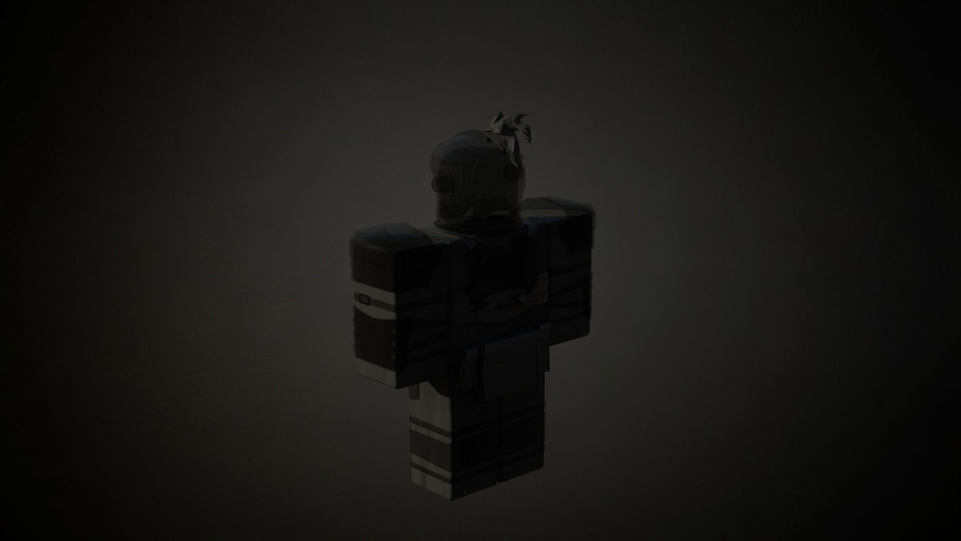 Roblox r6 knight armor model Low-poly 3D model_5