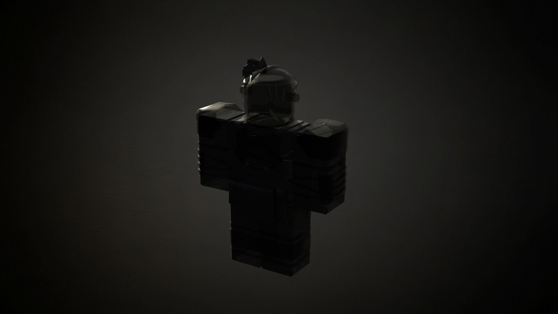 Roblox r6 knight armor model Low-poly 3D model_7