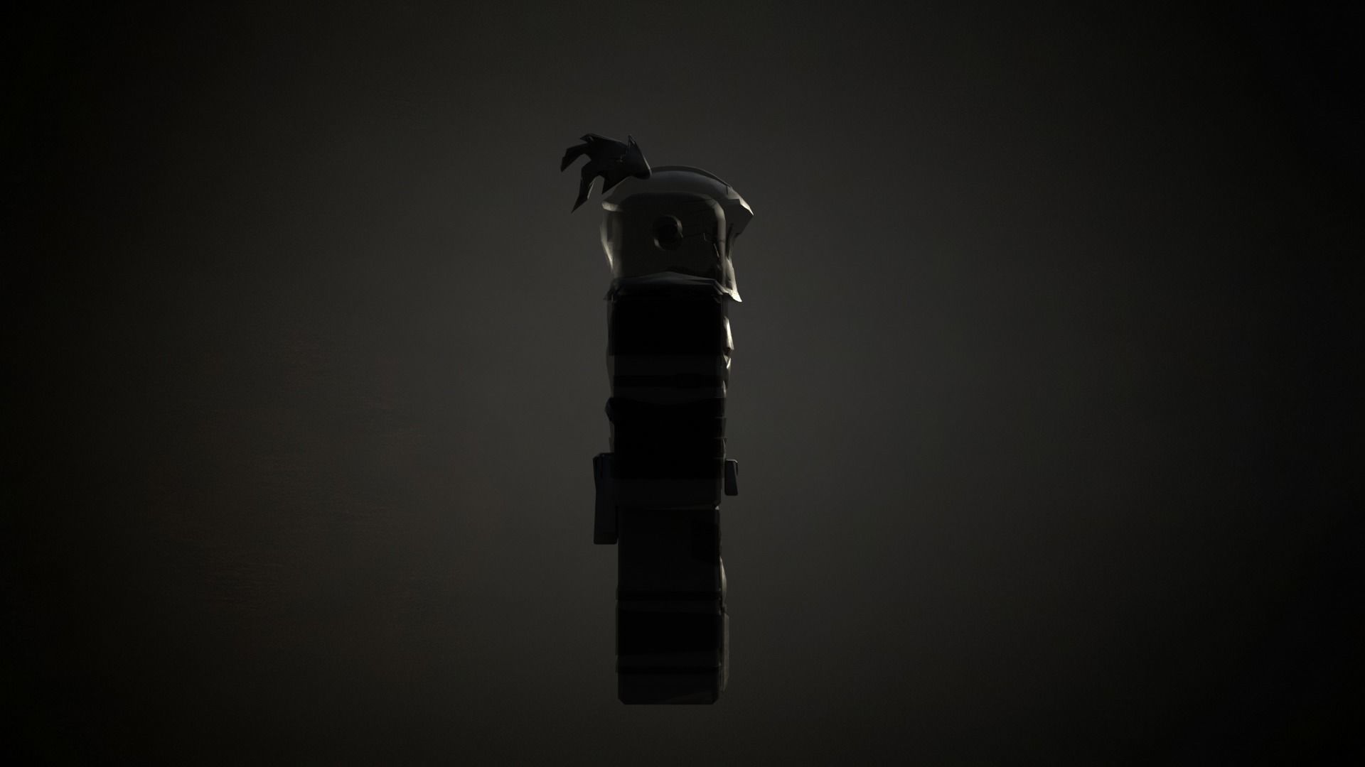 Roblox r6 knight armor model Low-poly 3D model_8