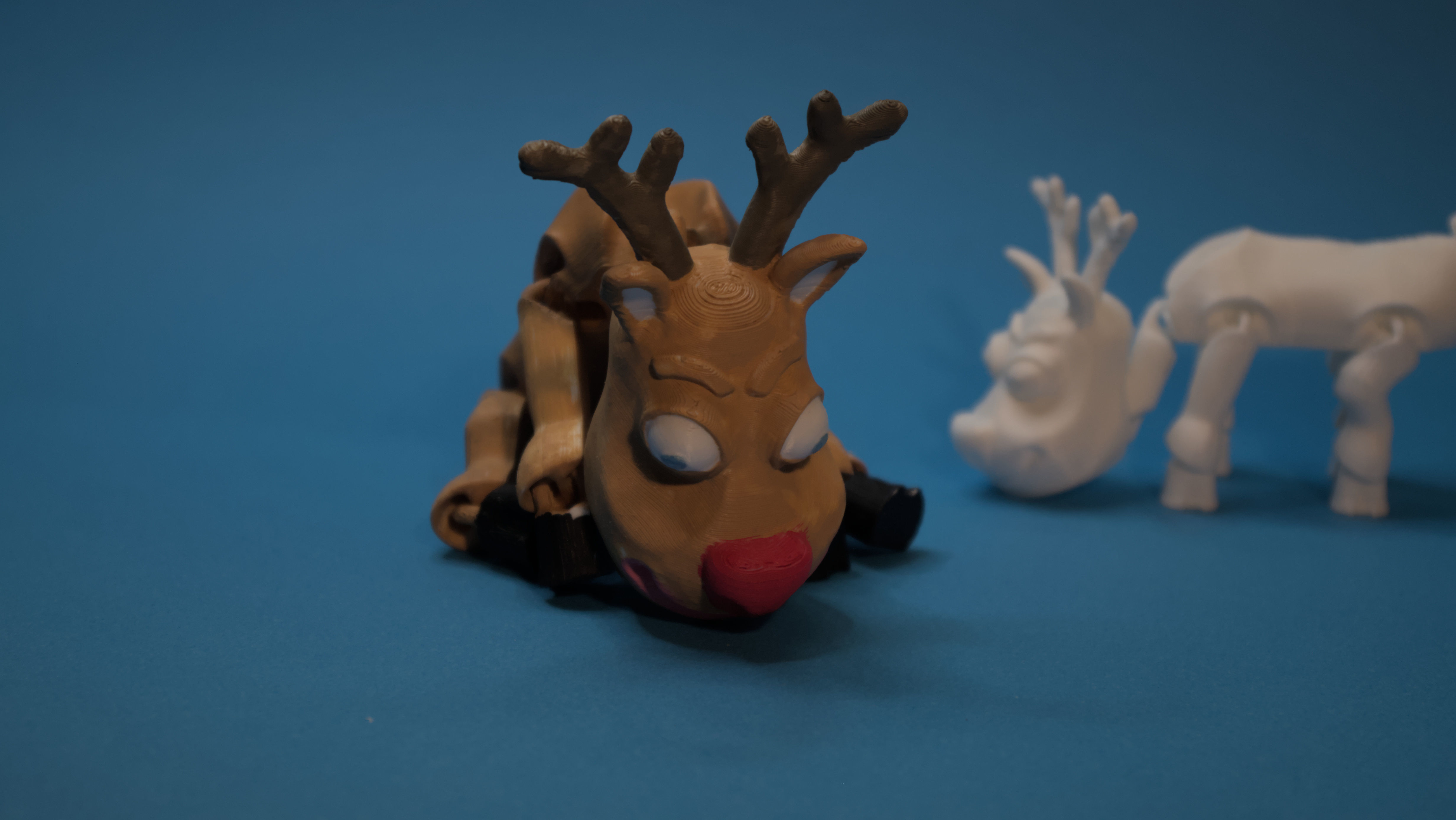 ARTICULATED RUDOPH PRINTED IN PLACE WITHOUT SUPPORT 3D print model_5