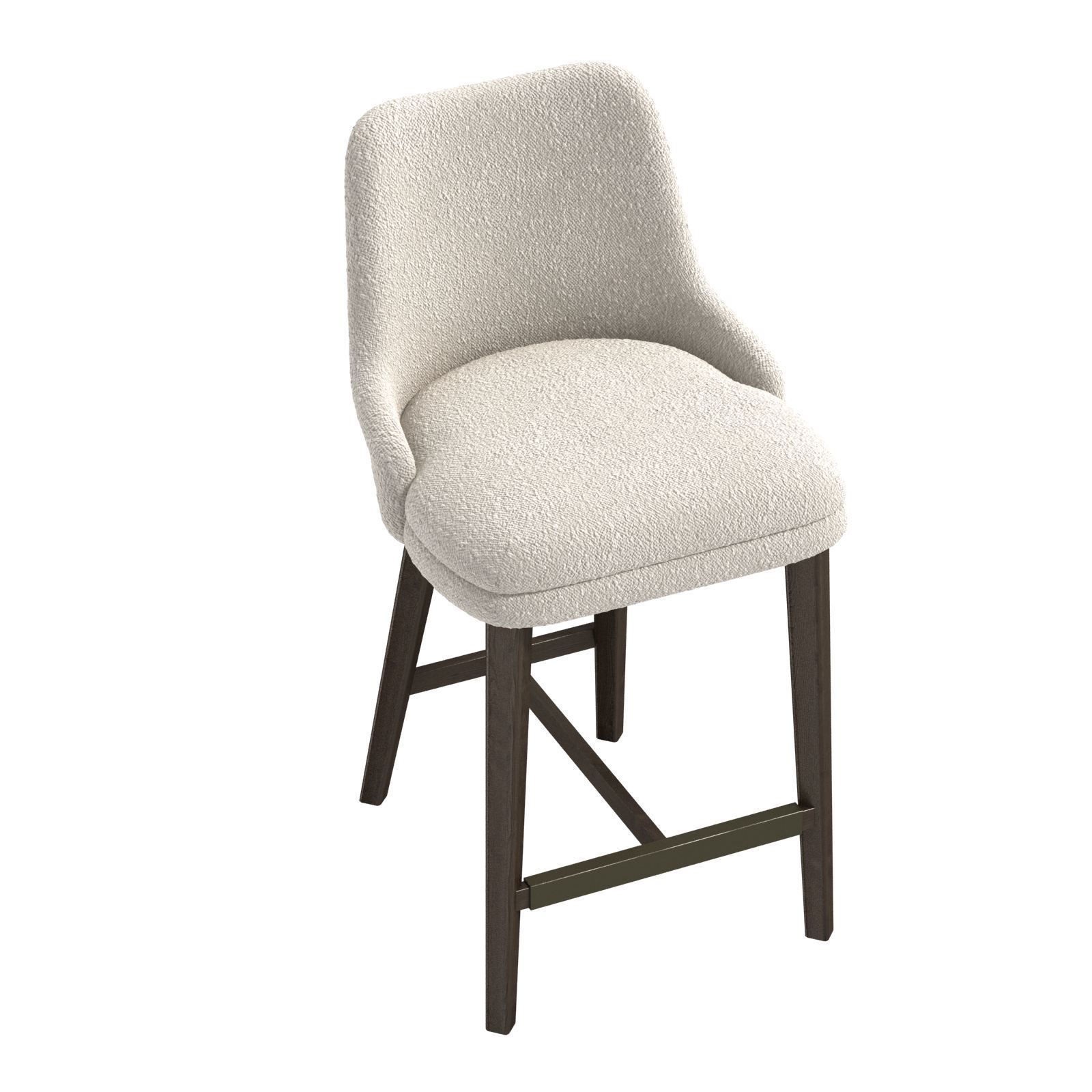Carlyle Collective VICTORIA  BARSTOOL HAMILTON CONTE 3D model_1