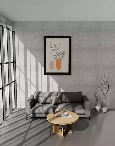 Scenic Boho Art Photoframe