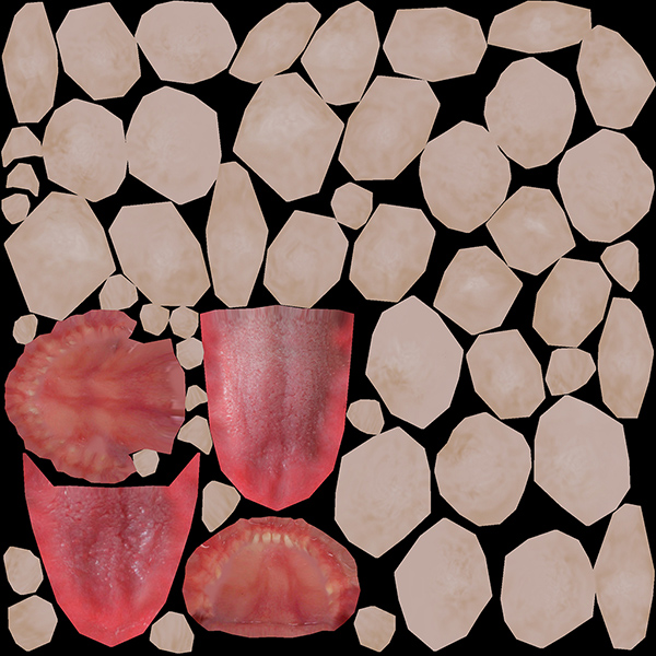 teeth mouth with 3D model_2