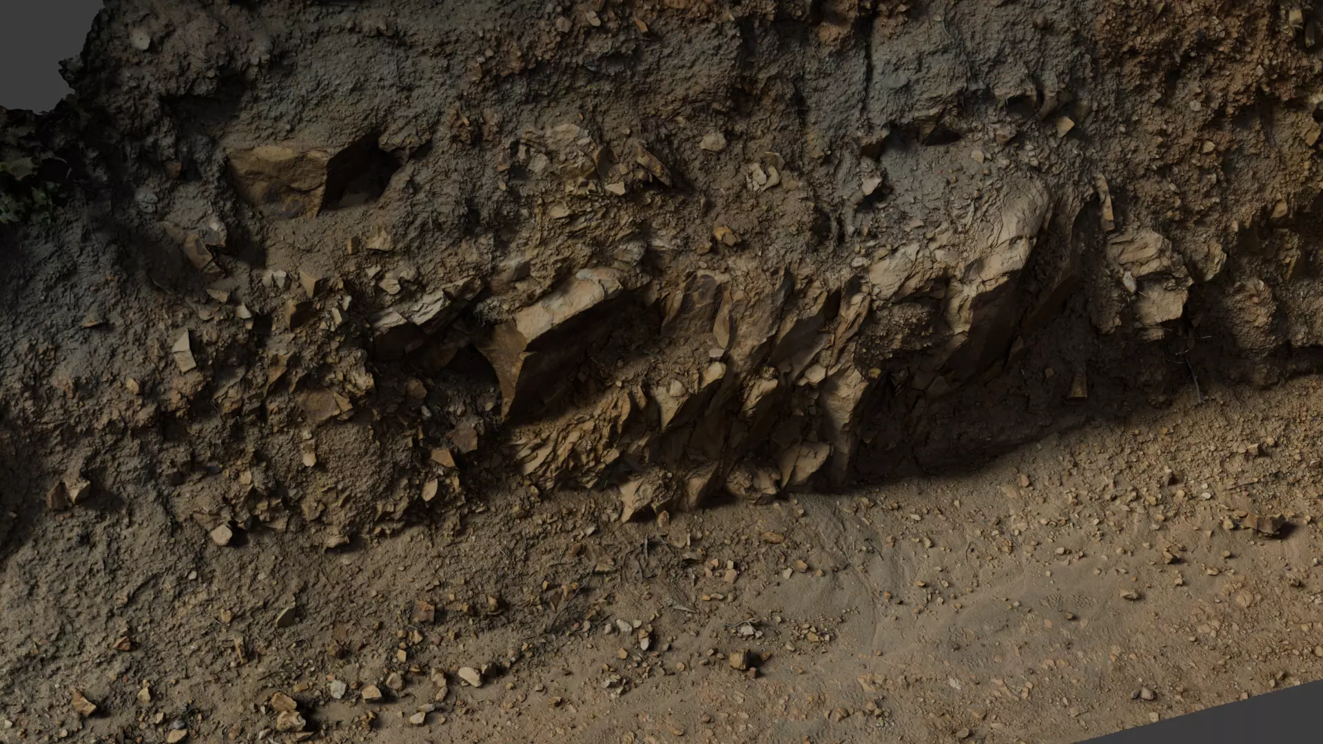 Lapenarockridge 3D model_0