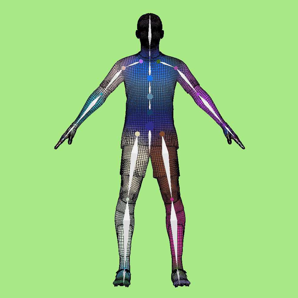 T-Pose Valverde Real Madrid 23-24 3D model_6