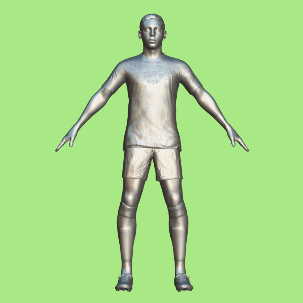 T-Pose Valverde Real Madrid 23-24 3D model_3