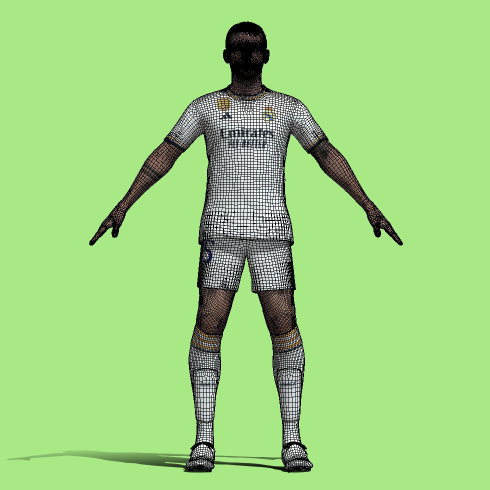 T-Pose Valverde Real Madrid 23-24 3D model_5