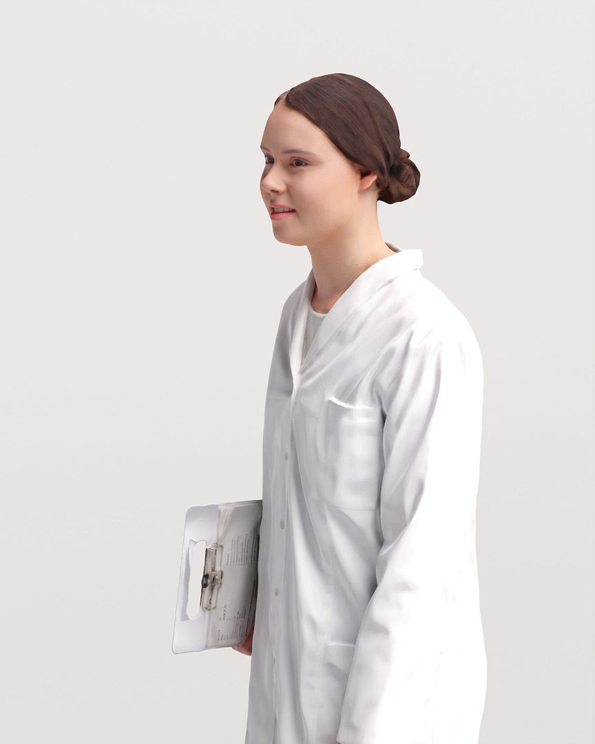 Humano - Collection 2205 - LAB MEDICAL Scientist -6 x 3D models  3D model_17