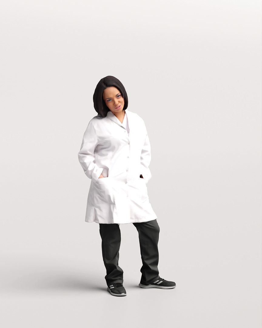 Humano - Collection 2205 - LAB MEDICAL Scientist -6 x 3D models  3D model_30