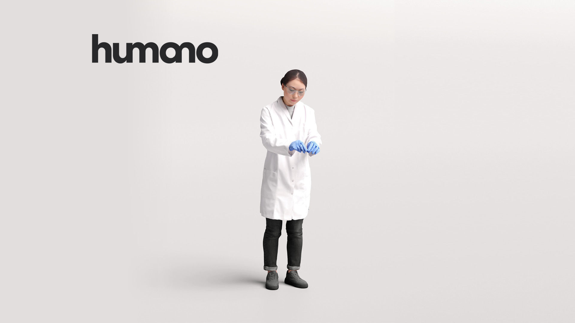 Humano - Collection 2205 - LAB MEDICAL Scientist -6 x 3D models  3D model_6