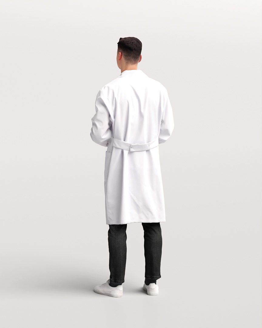 Humano - Collection 2205 - LAB MEDICAL Scientist -6 x 3D models  3D model_21