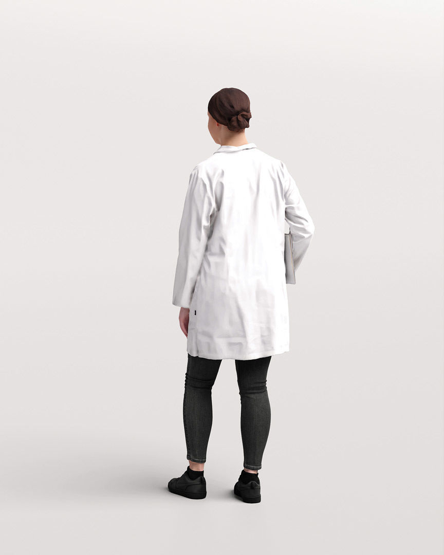 Humano - Collection 2205 - LAB MEDICAL Scientist -6 x 3D models  3D model_15