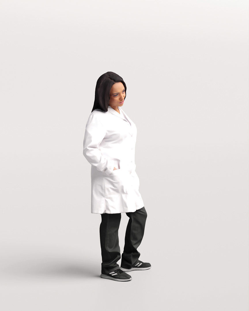 Humano - Collection 2205 - LAB MEDICAL Scientist -6 x 3D models  3D model_31
