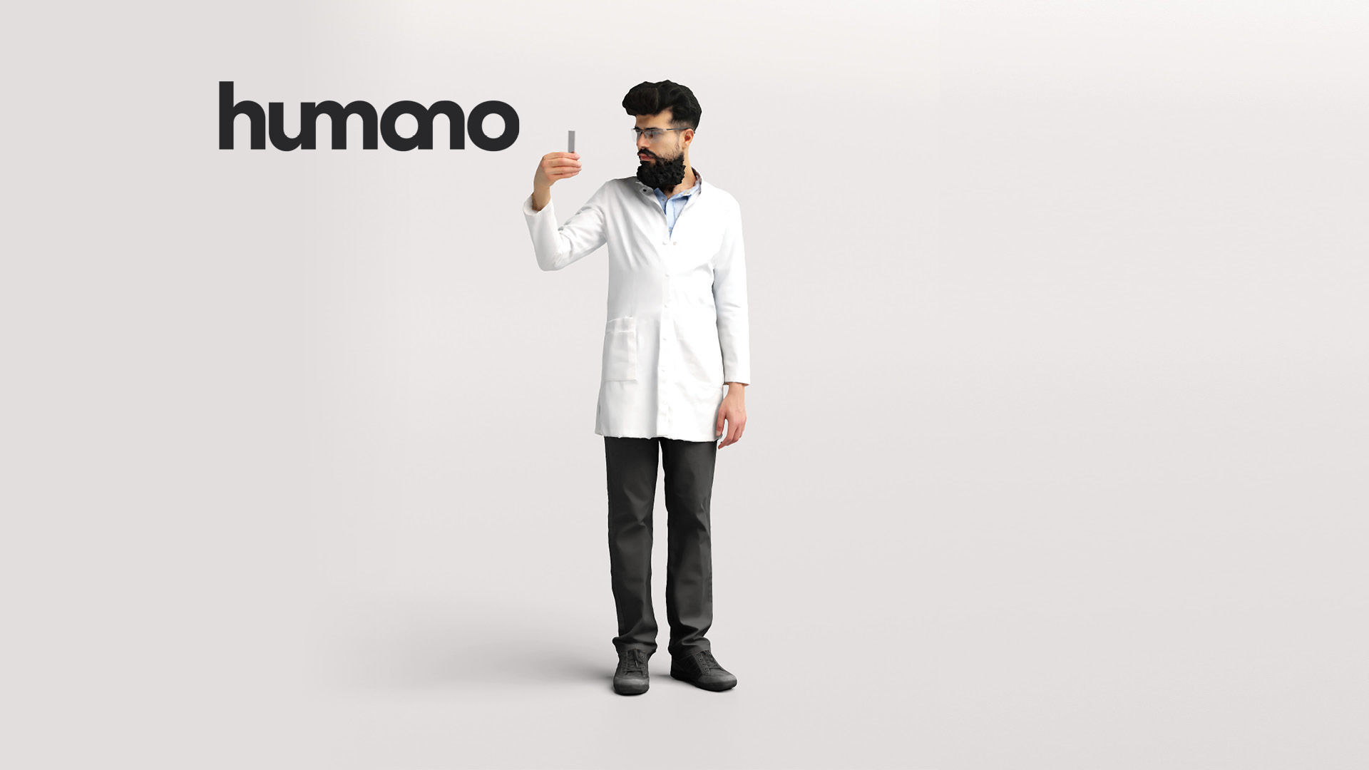 Humano - Collection 2205 - LAB MEDICAL Scientist -6 x 3D models  3D model_4