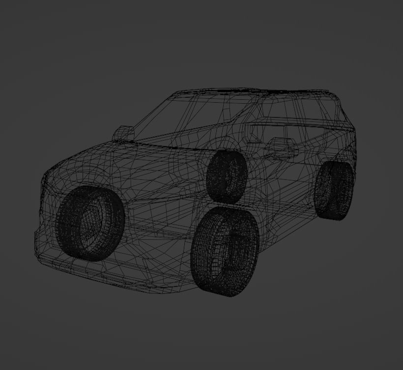 Kia EV5 Low-poly 3D model_11