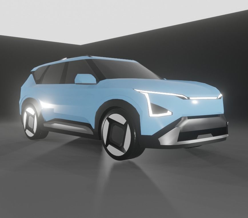 Kia EV5 Low-poly 3D model_1