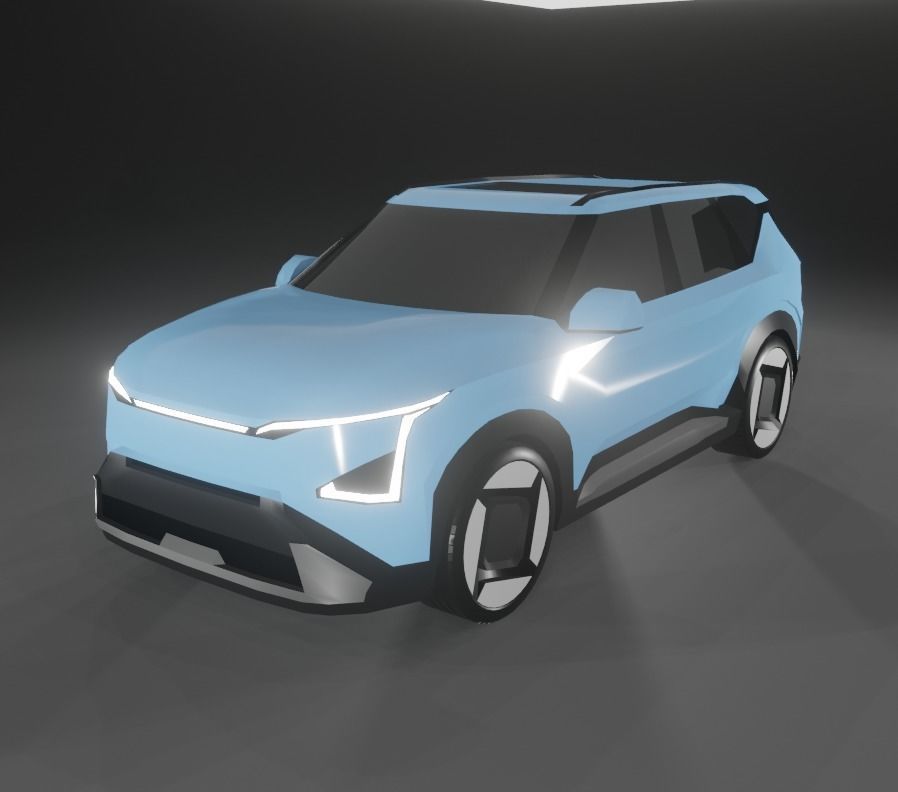 Kia EV5 Low-poly 3D model_2