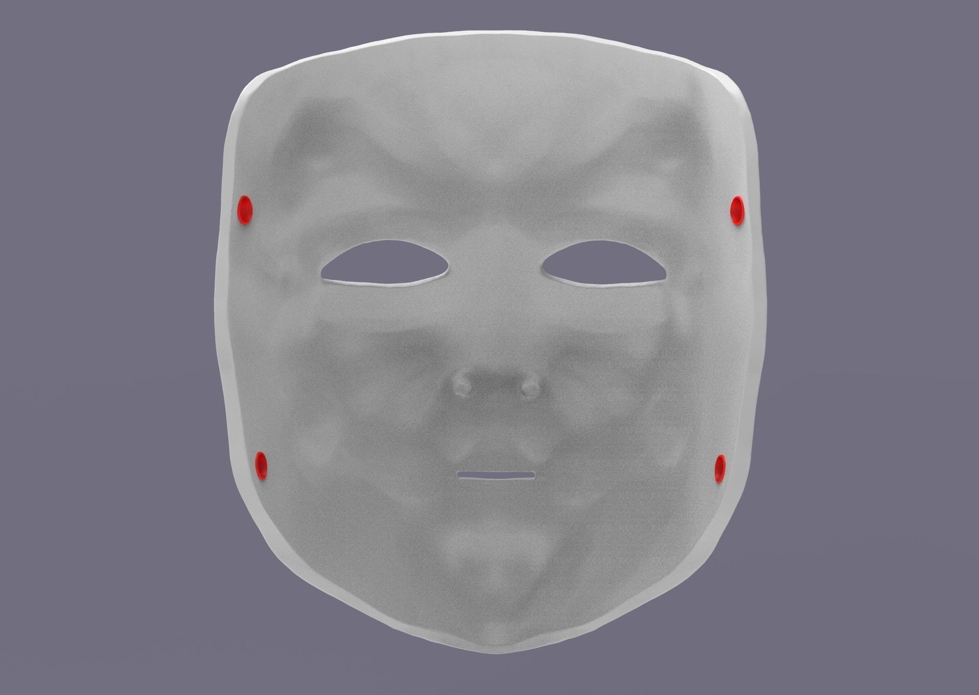 Guy Fawkes Mask 3D print model_10