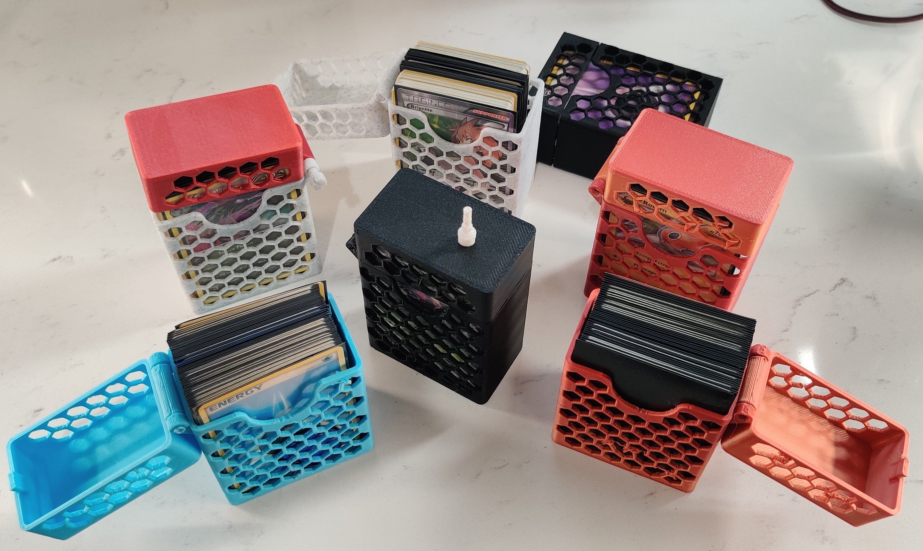 Hinged - Trading Card Deck Box 3D print model_5