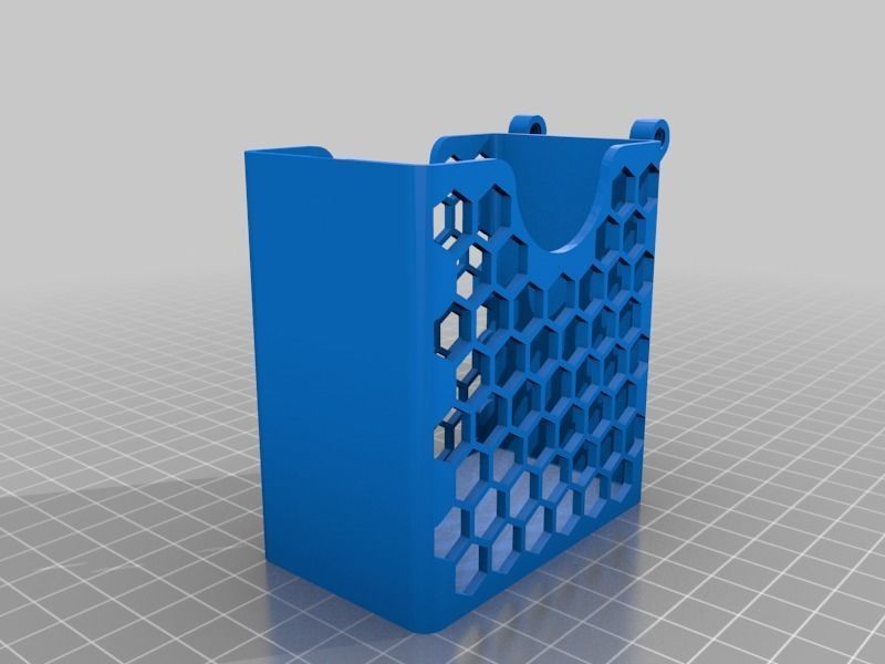 Hinged - Trading Card Deck Box 3D print model_1