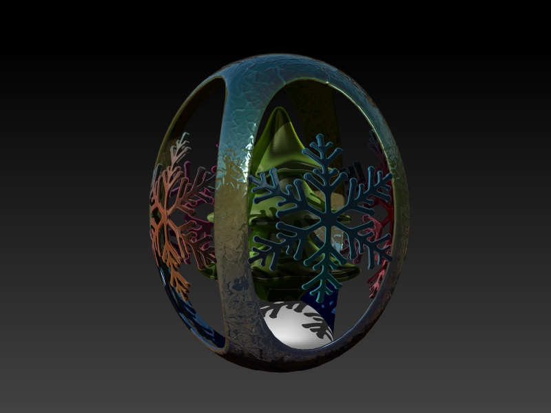 Christmas Tree 3D print model_4