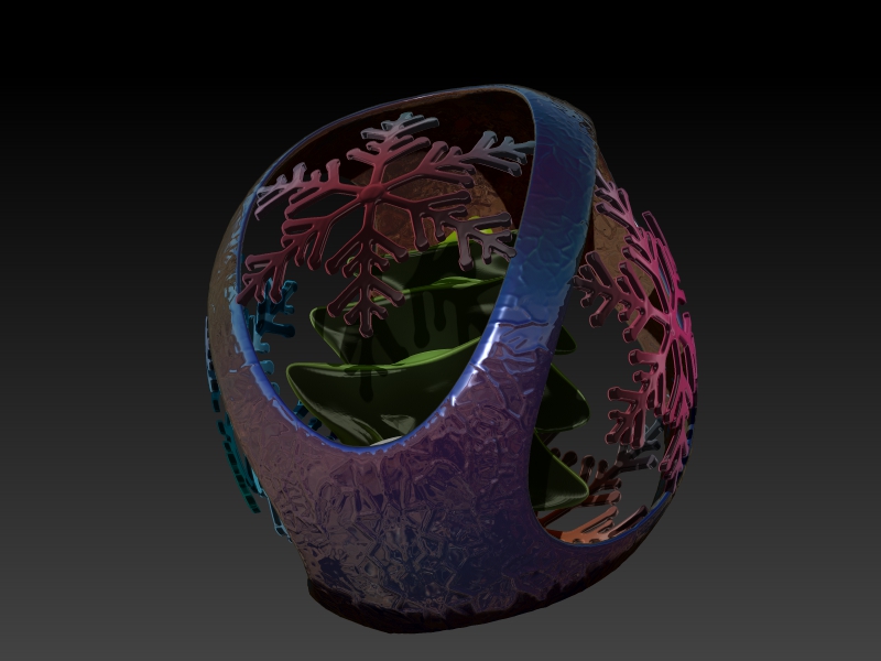 Christmas Tree 3D print model_6