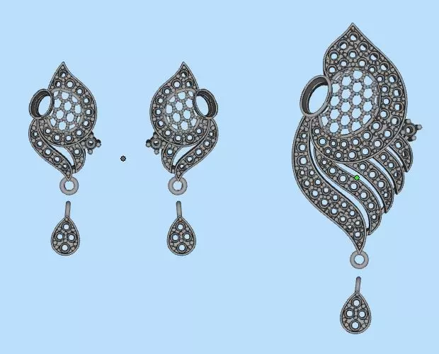 locket set 3D print model