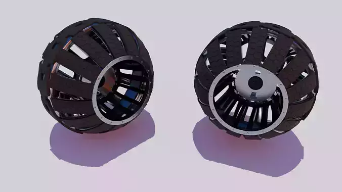 Mars rover wheels