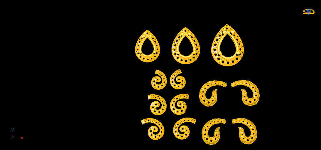 Nackles parts  3D print model_1