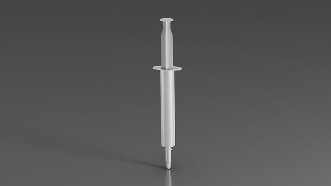 Syringe 3d model 3D model