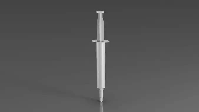 Syringe 3d model 3D model