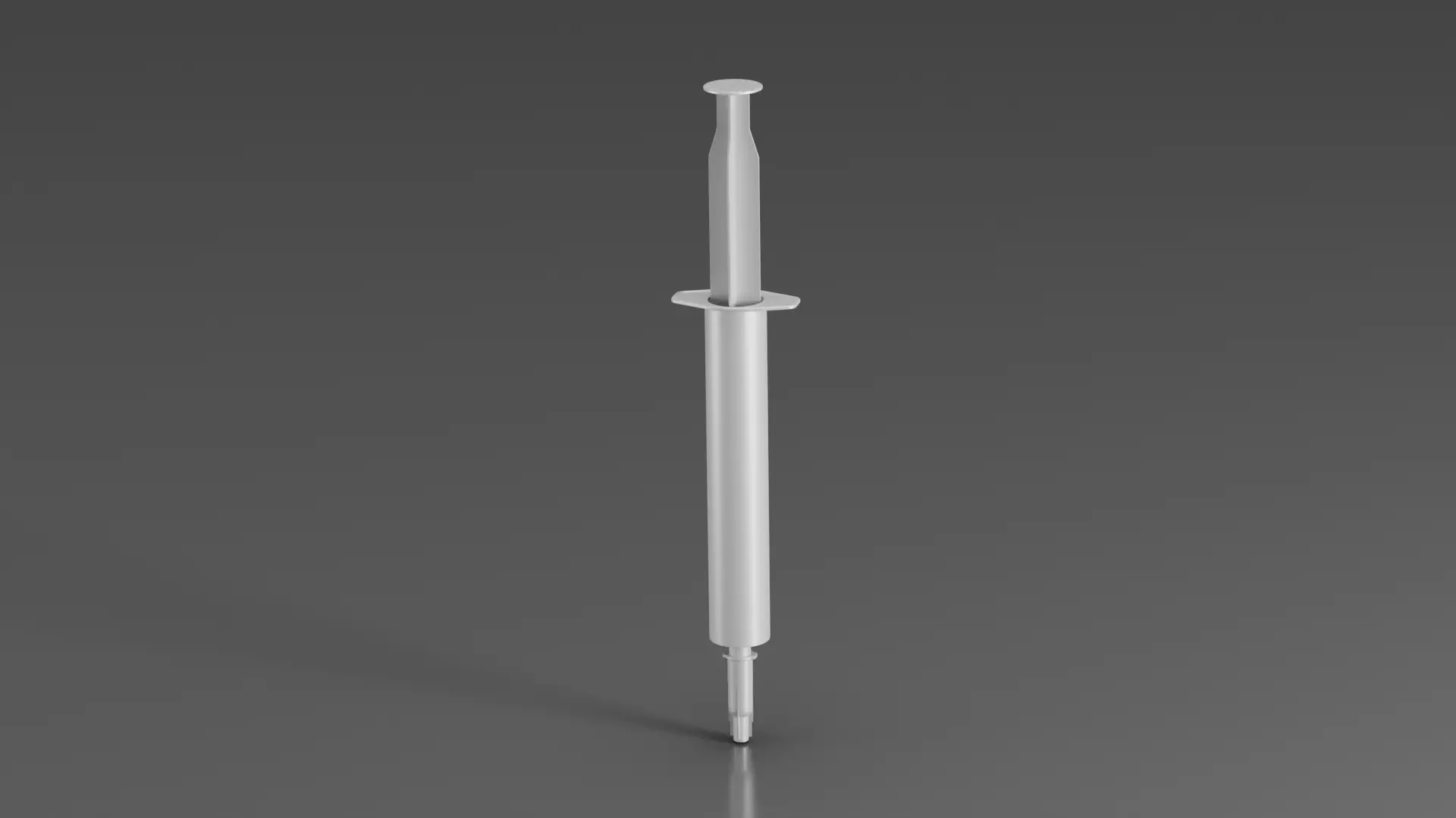 Syringe 3d model 3D model_0