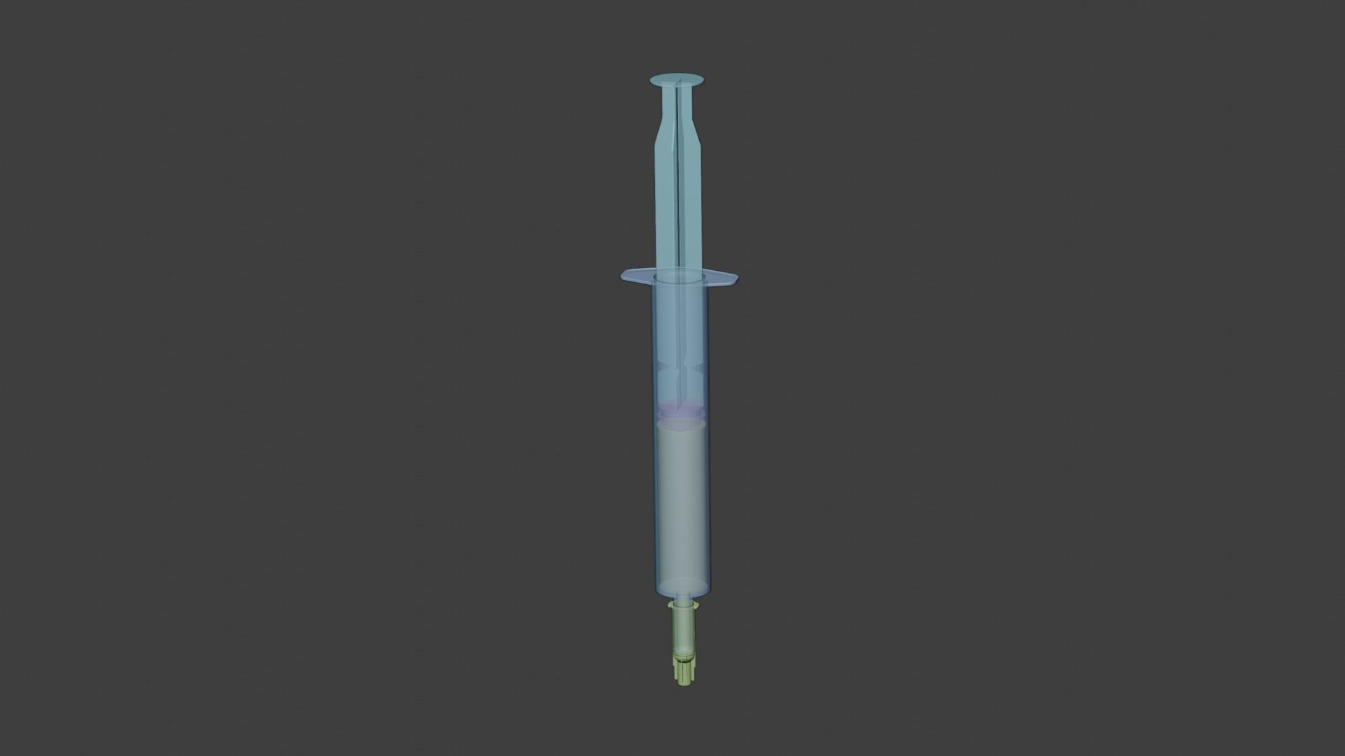 Syringe 3d model 3D model_4