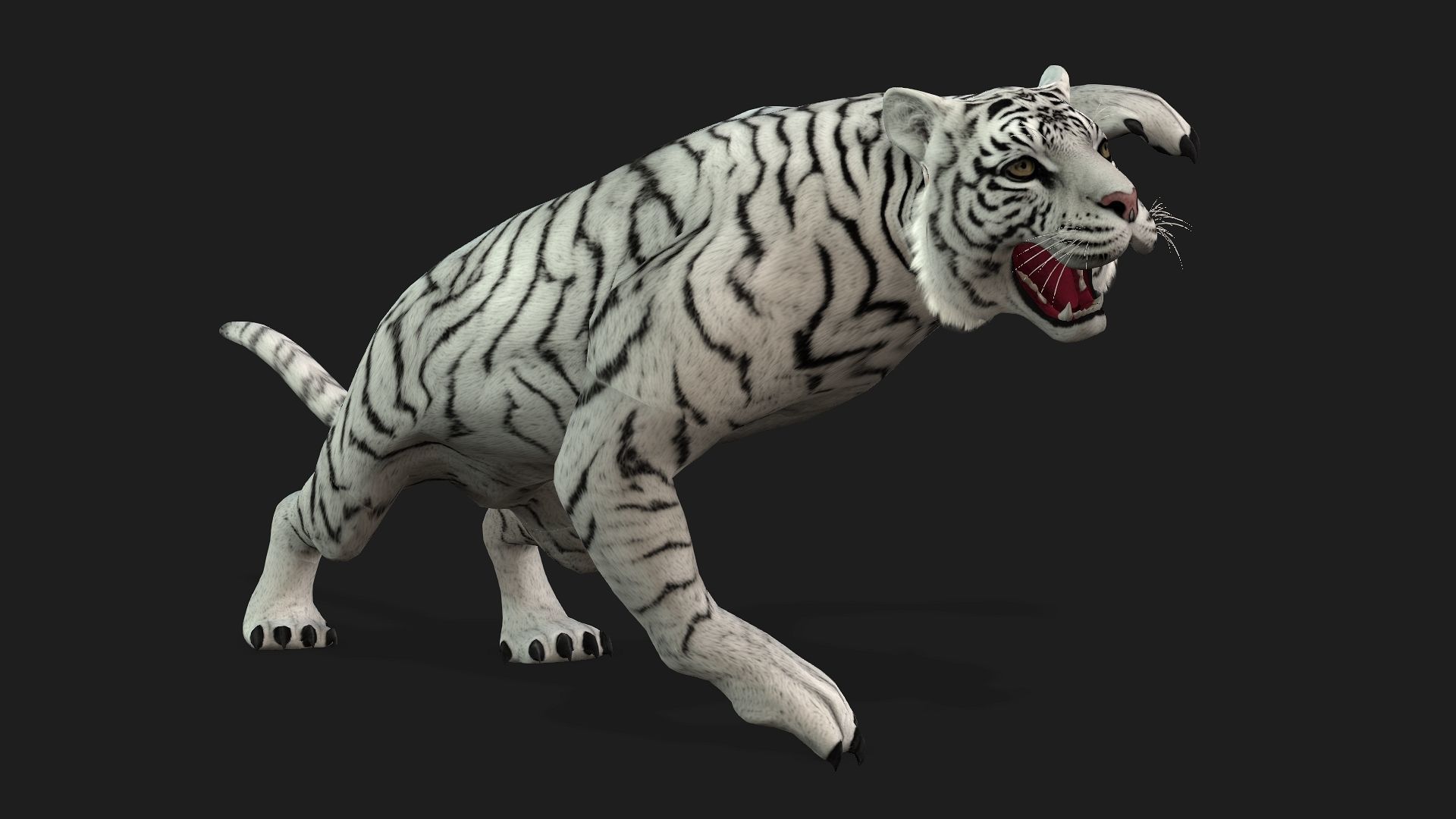 Tiger A2 3D model_10