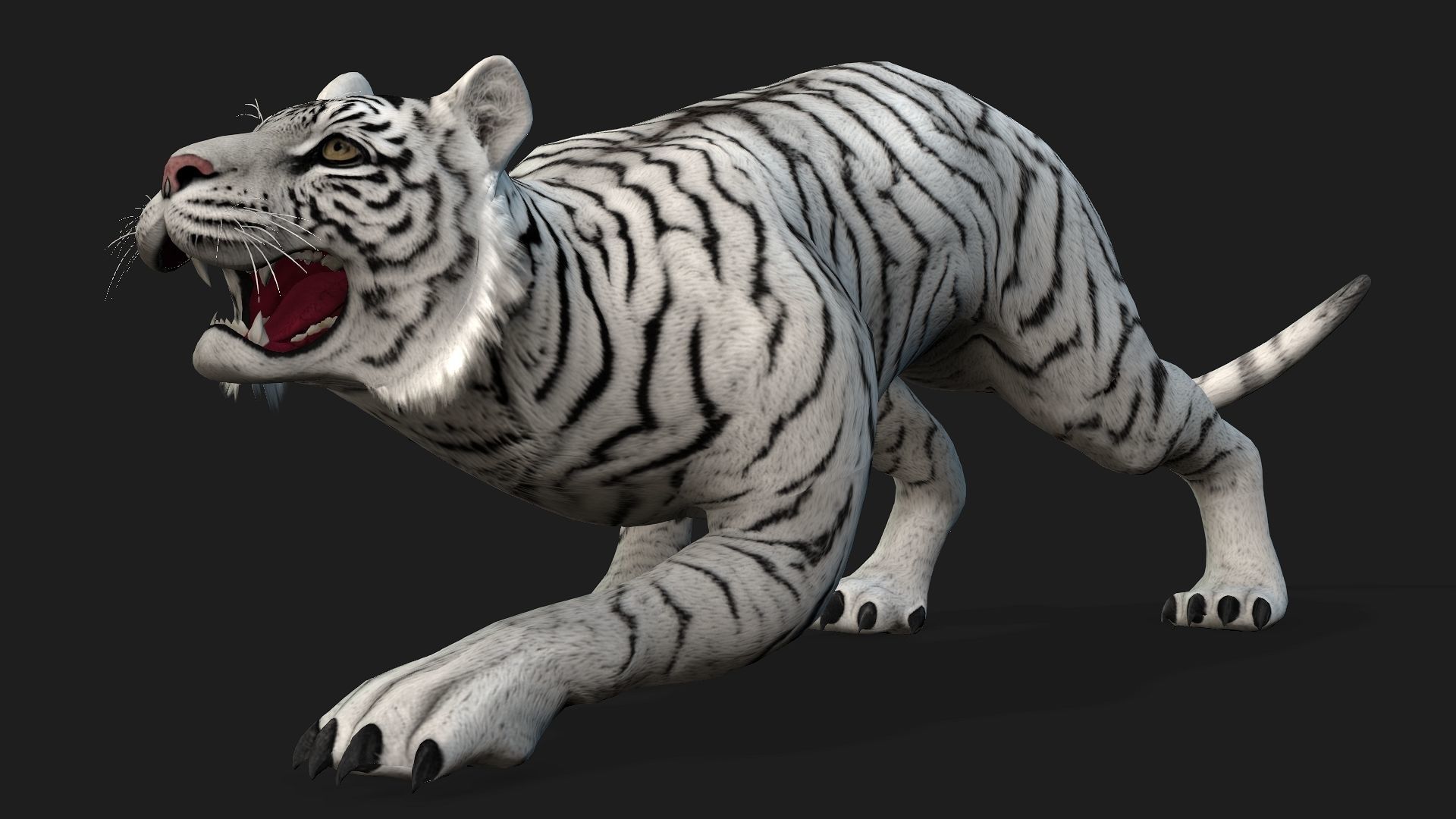 Tiger A2 3D model_16