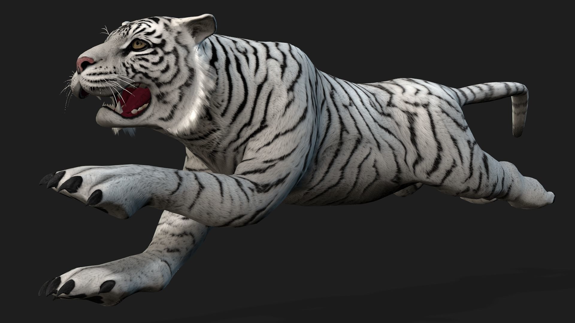 Tiger A2 3D model_7