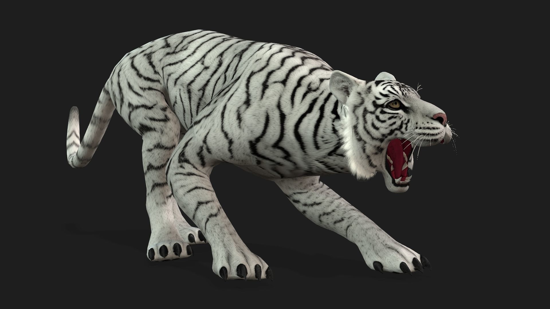 Tiger A2 3D model_13