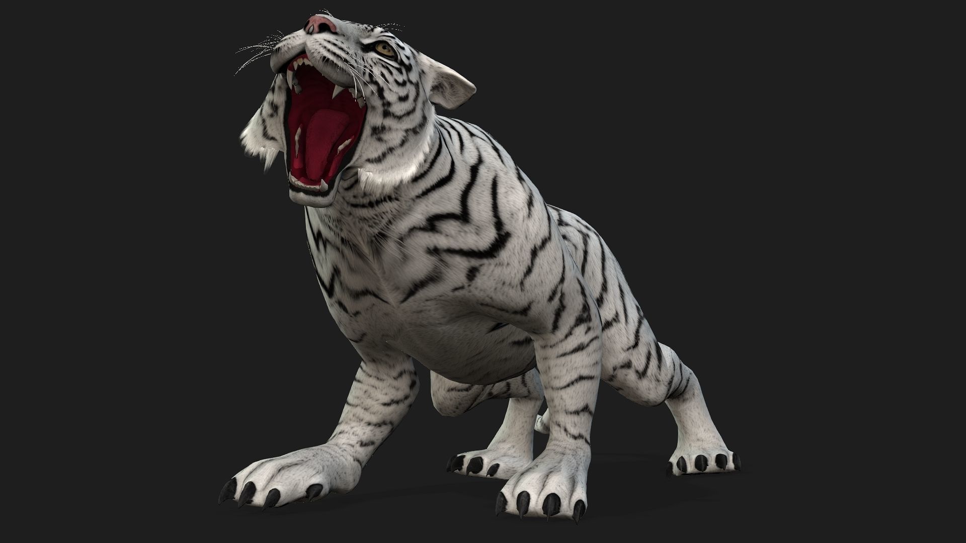 Tiger A2 3D model_5