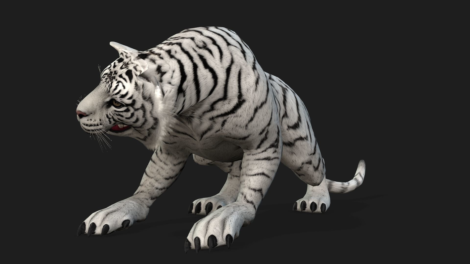 Tiger A2 3D model_14