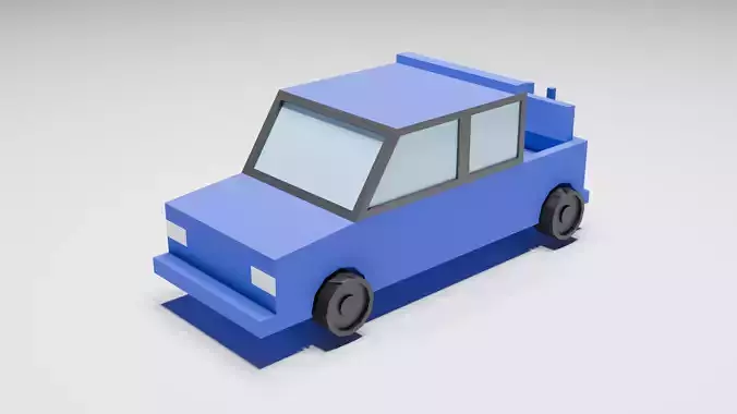 LowPoly Pickup Truck