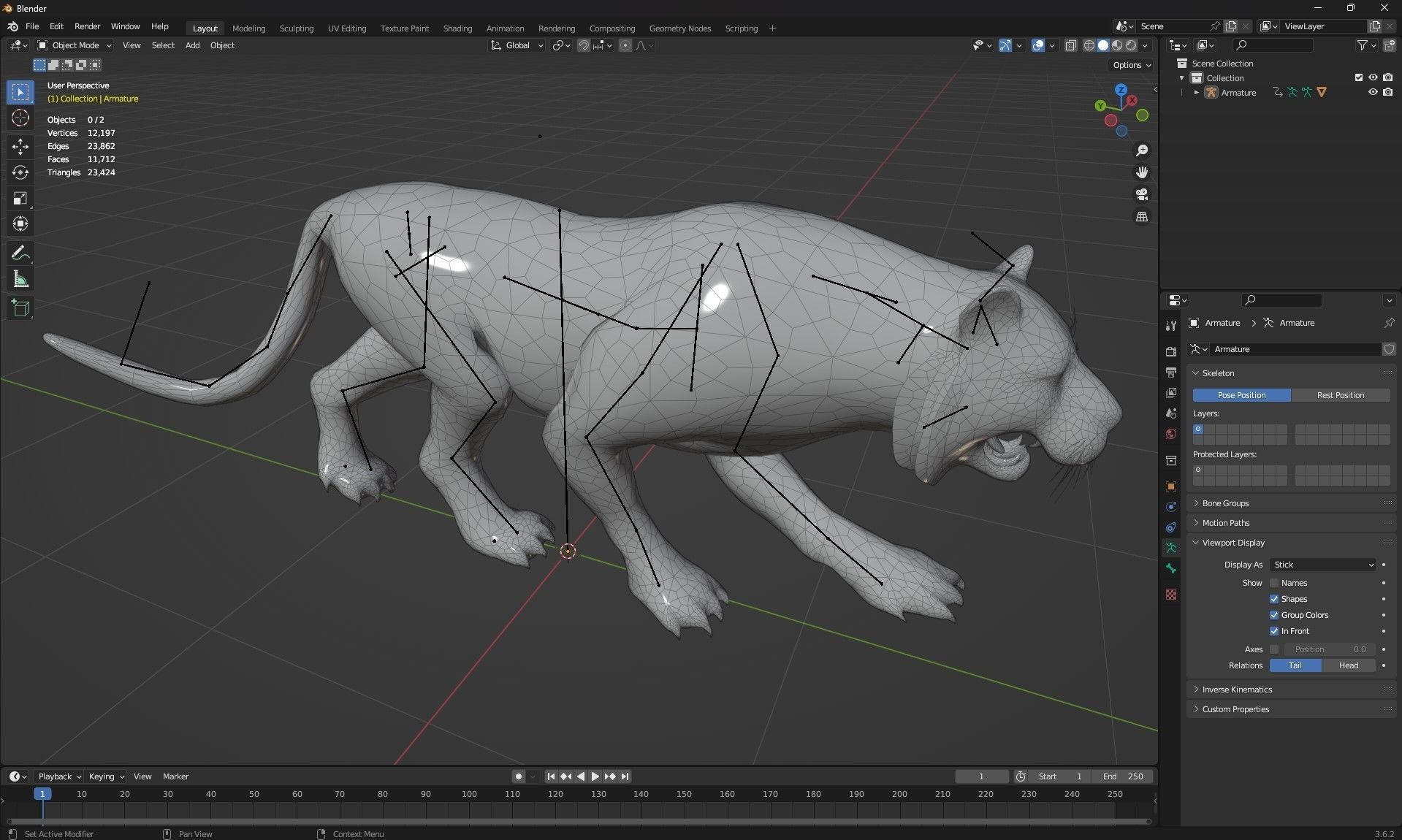 Tiger A3 3D model_21