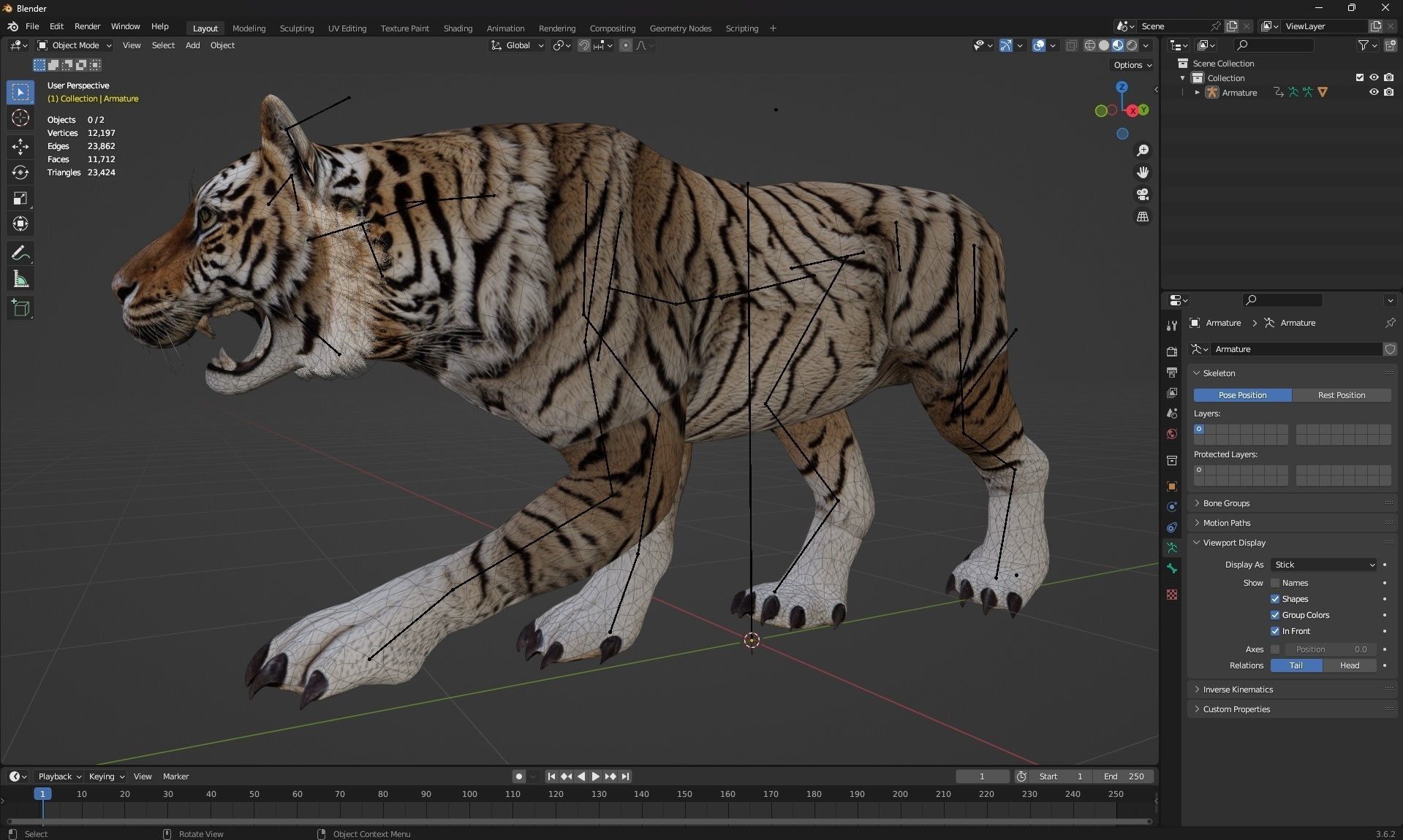 Tiger A3 3D model_20