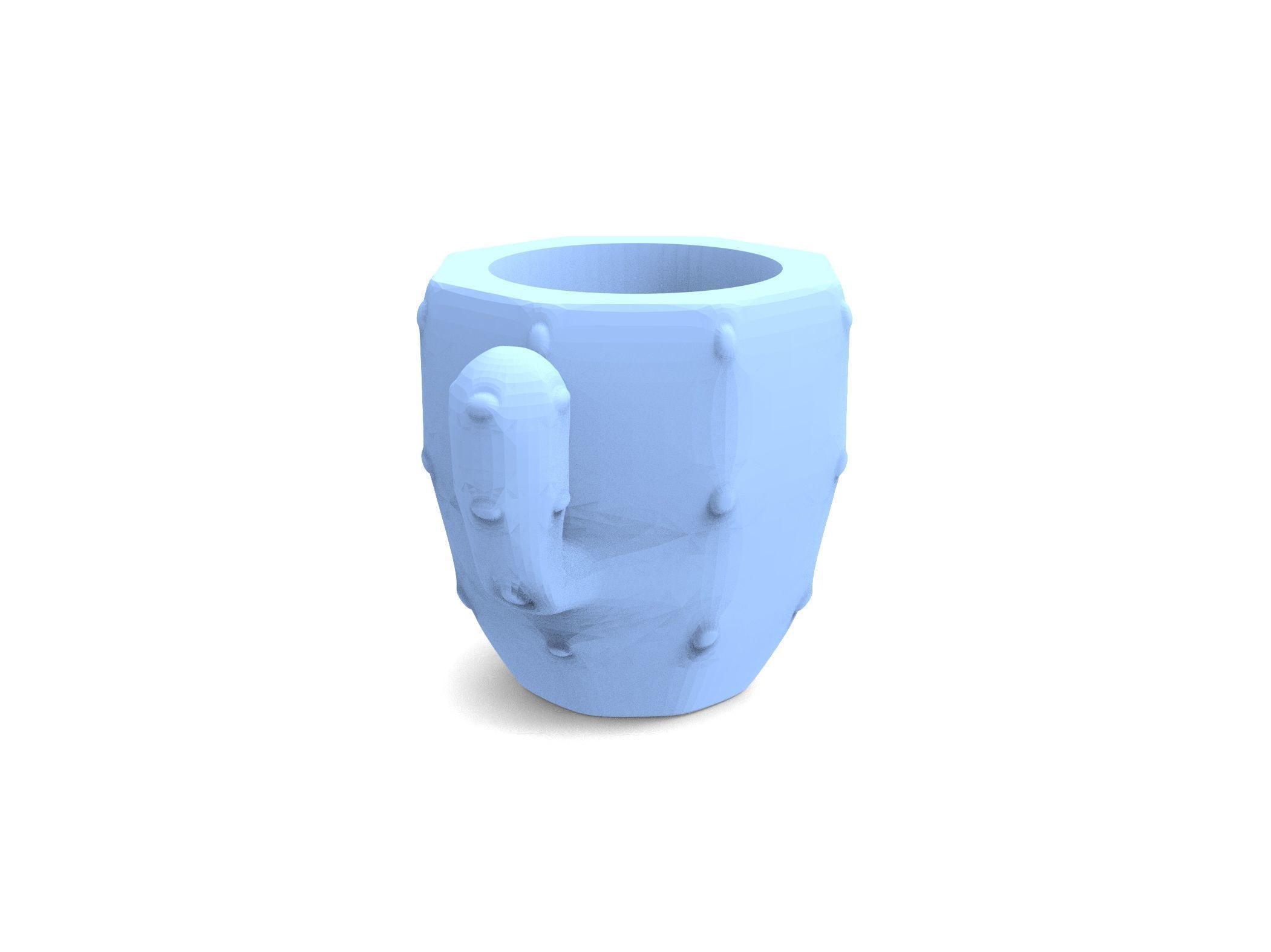 CACTUS PLANT MATE FOR 3D PRINTING 3D model_4