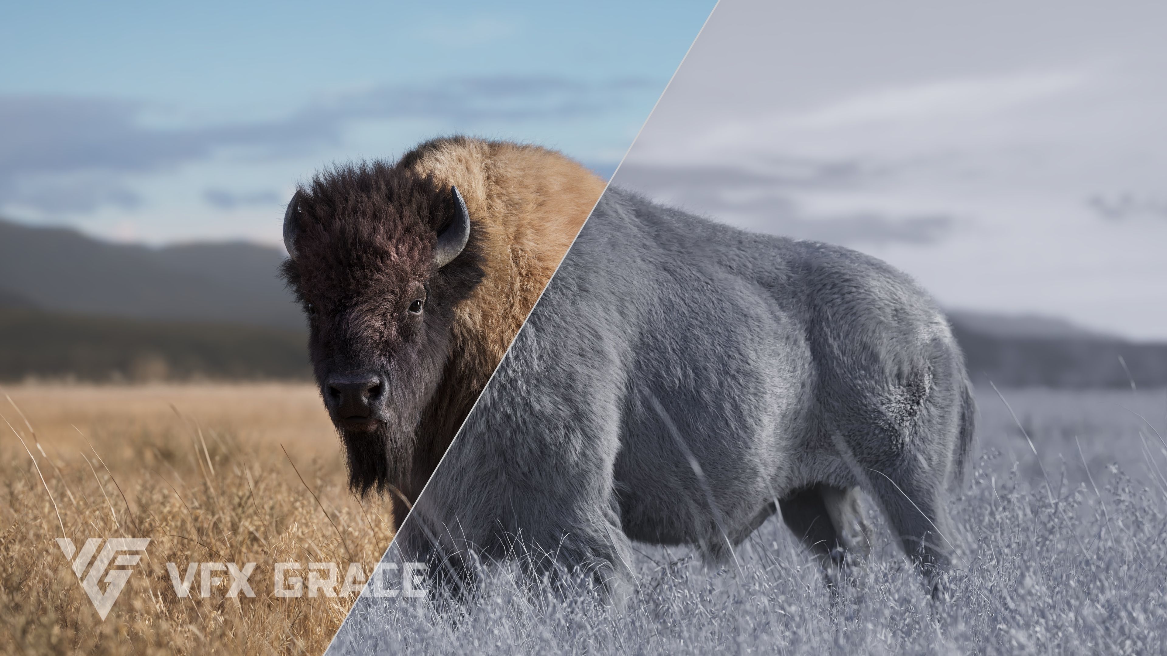 Bison Male UE Character Asset 3D model_7