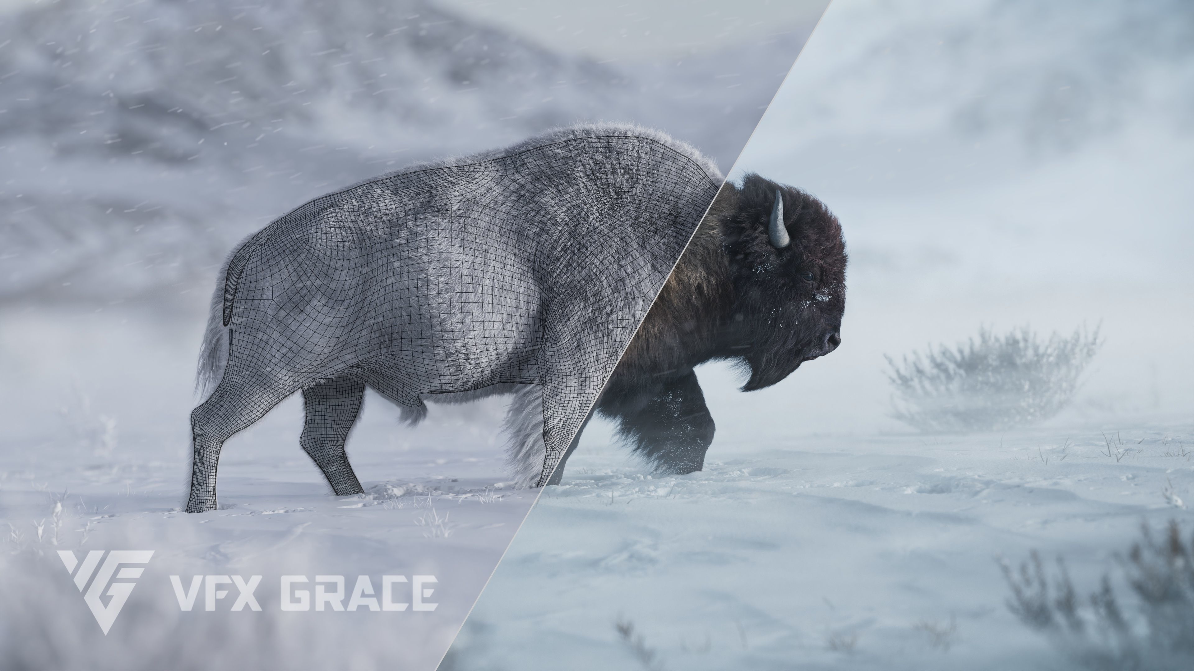 Bison Male UE Character Asset 3D model_10