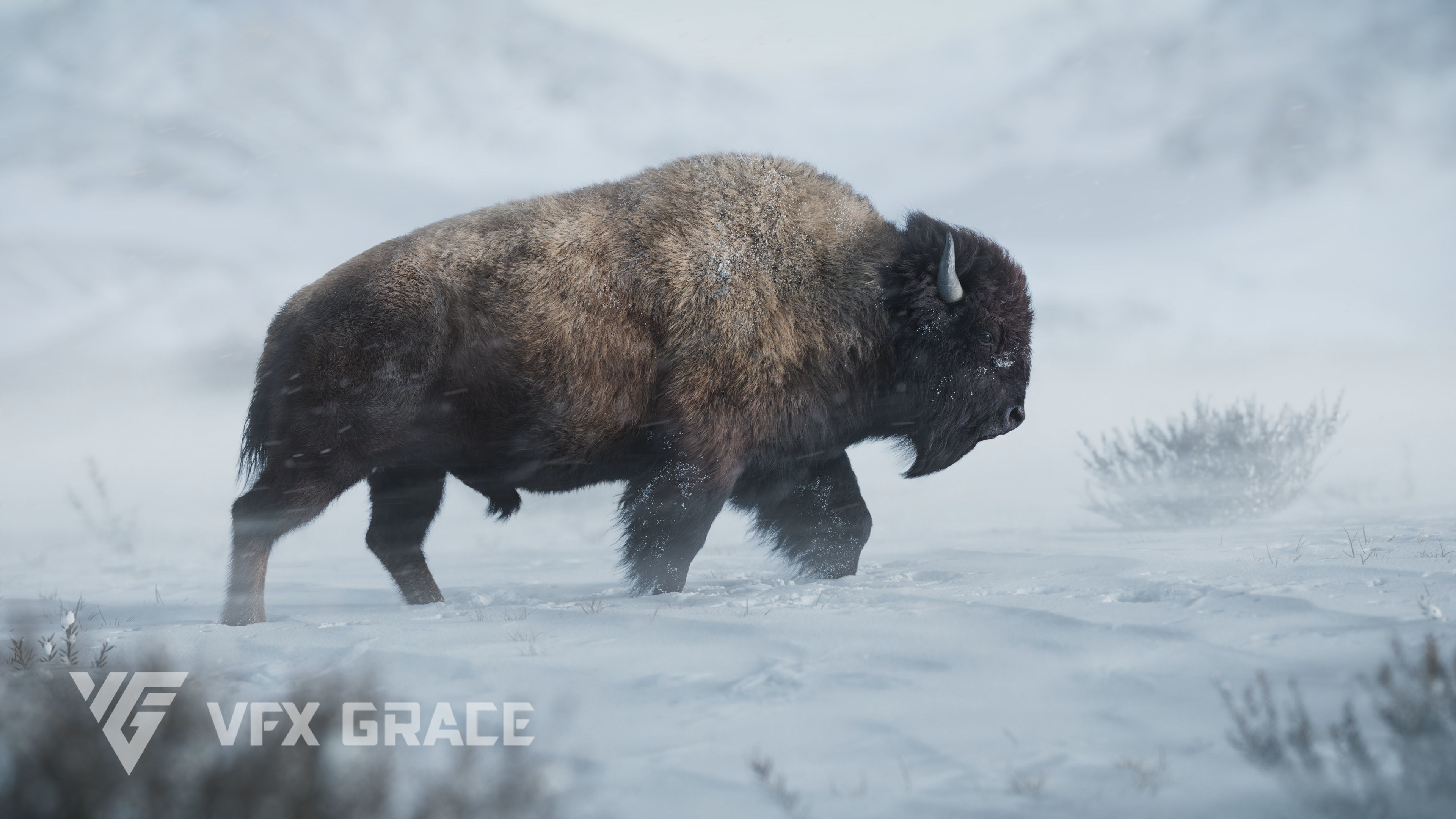 Bison Male UE Character Asset 3D model_8