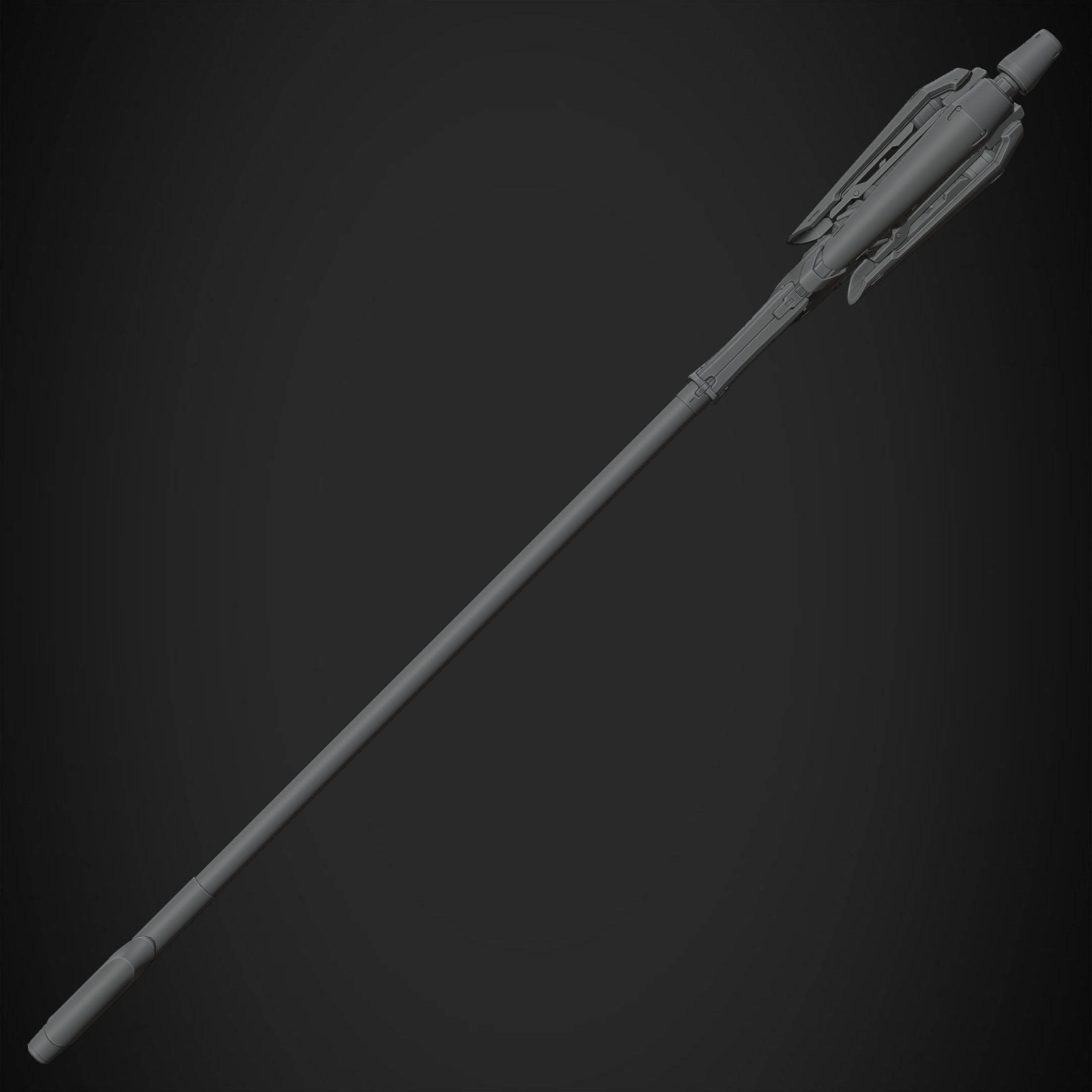Overwatch Mercy Caduceus Staff for Cosplay 3D print model_21