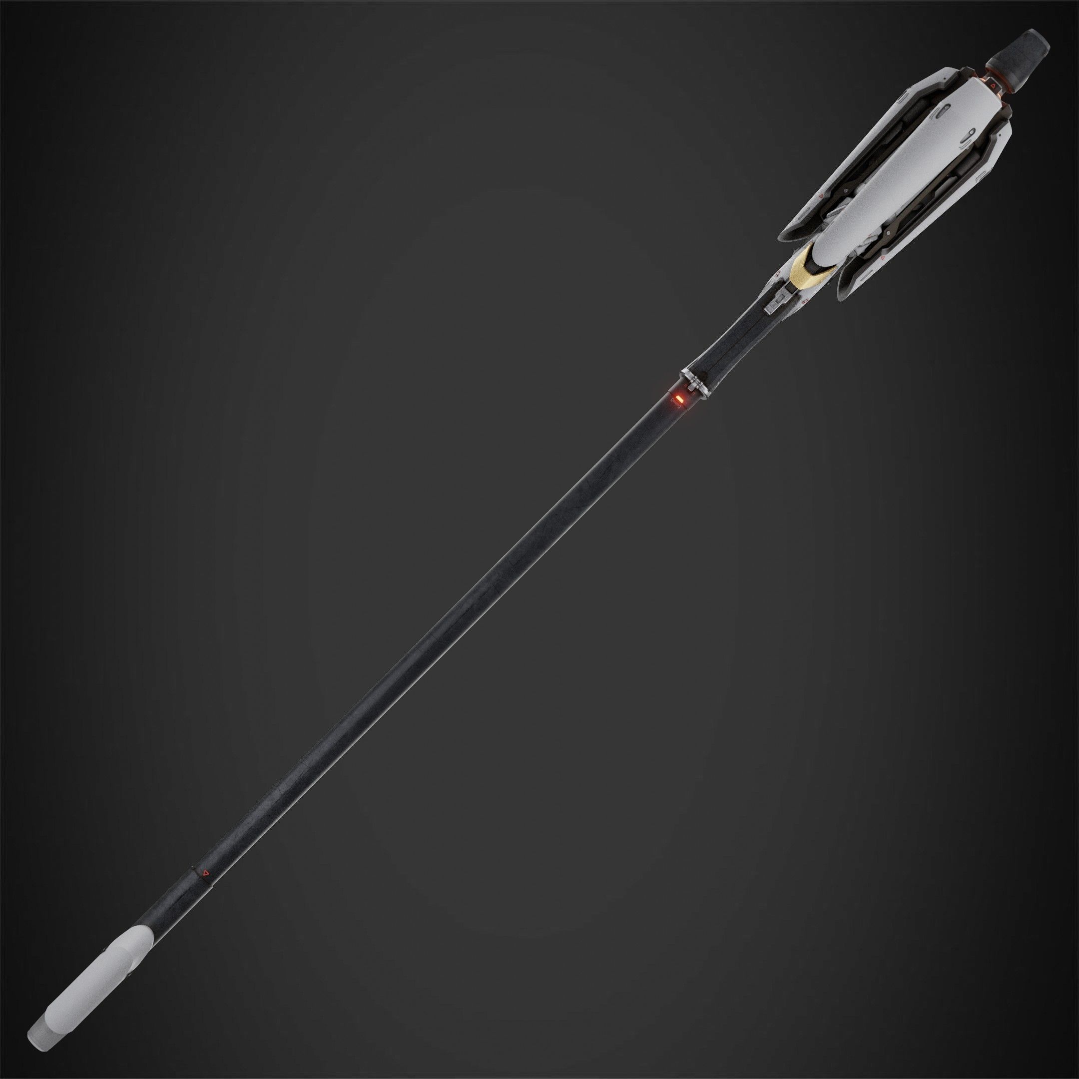 Overwatch Mercy Caduceus Staff for Cosplay 3D print model_5