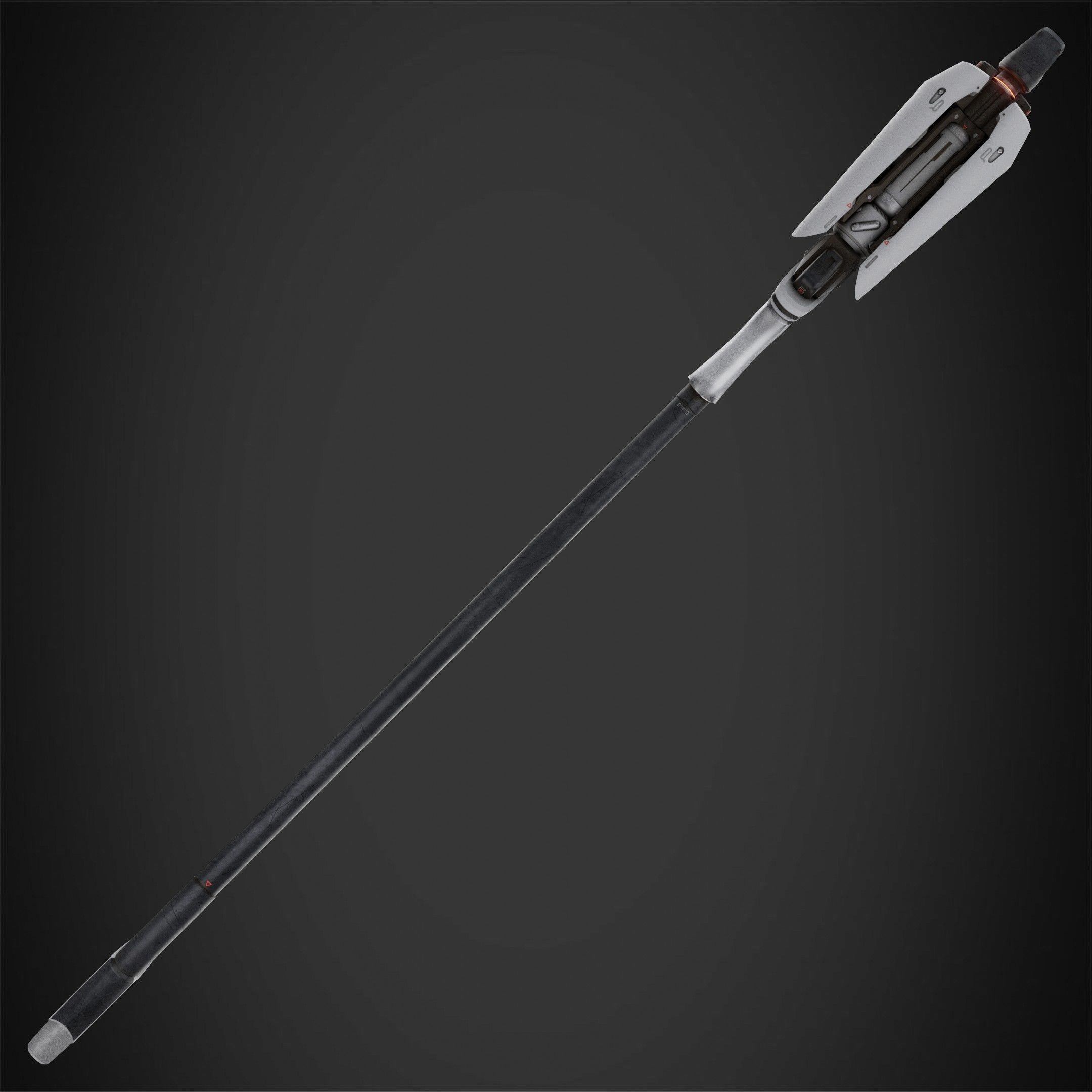 Overwatch Mercy Caduceus Staff for Cosplay 3D print model_1