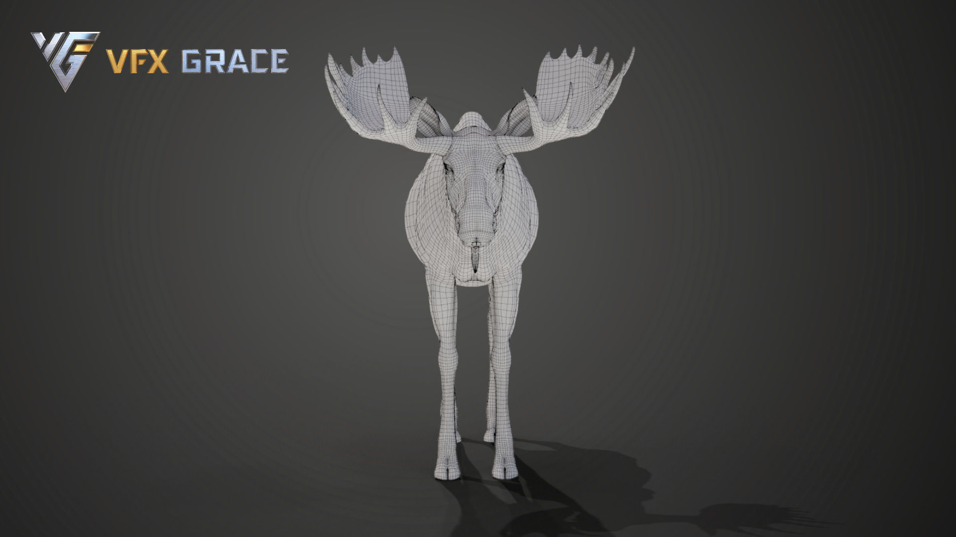 Moose Male UE Character Asset 3D model_16